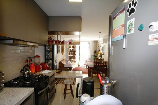 Cozinha de apartamento à venda com 2 quartos, 200m² em Gutierrez, Belo Horizonte