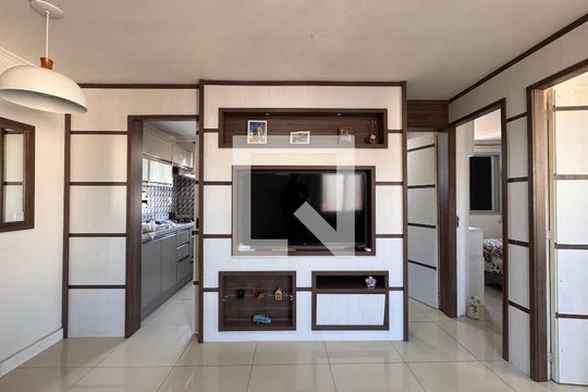 Sala de apartamento à venda com 2 quartos, 48m² em Campina, São Leopoldo