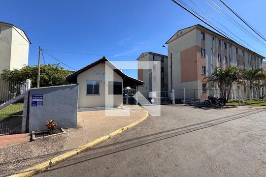 Fachada de apartamento à venda com 2 quartos, 48m² em Campina, São Leopoldo