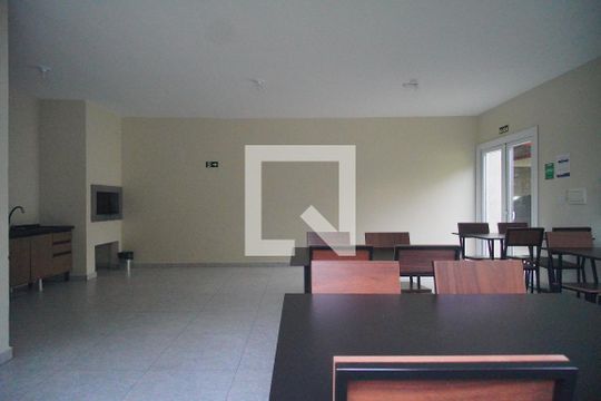 Área comum - Salão de festas de apartamento à venda com 2 quartos, 56m² em Rondônia, Novo Hamburgo