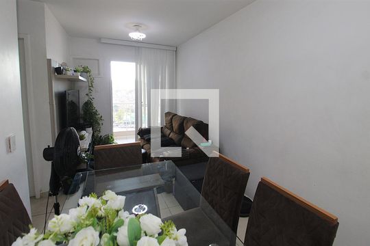 Sala de apartamento à venda com 3 quartos, 66m² em Cachambi, Rio de Janeiro