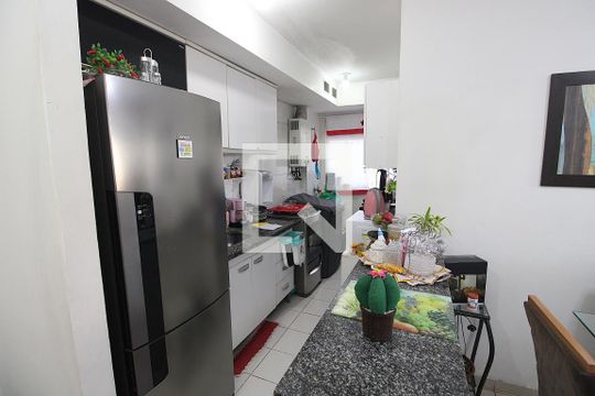 Cozinha de apartamento à venda com 3 quartos, 66m² em Cachambi, Rio de Janeiro