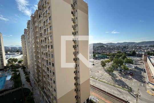 Varanda da Sala de apartamento à venda com 3 quartos, 66m² em Cachambi, Rio de Janeiro