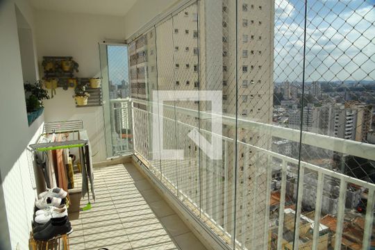 Varanda da Sala de apartamento à venda com 2 quartos, 80m² em Centro, São Bernardo do Campo