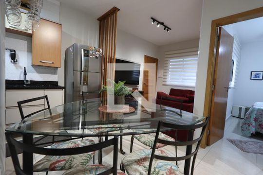 Sala de Jantar de apartamento à venda com 2 quartos, 60m² em Parque Sevilha, São Paulo