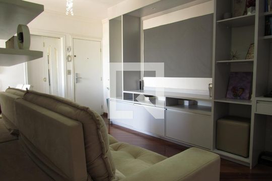 Sala de apartamento à venda com 3 quartos, 80m² em Vila Osasco, Osasco