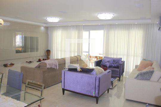 Sala de apartamento à venda com 3 quartos, 198m² em Jardim Santa Mena, Guarulhos