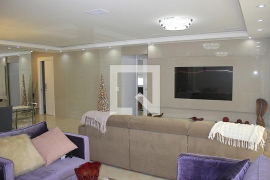 Sala de apartamento à venda com 3 quartos, 198m² em Jardim Santa Mena, Guarulhos