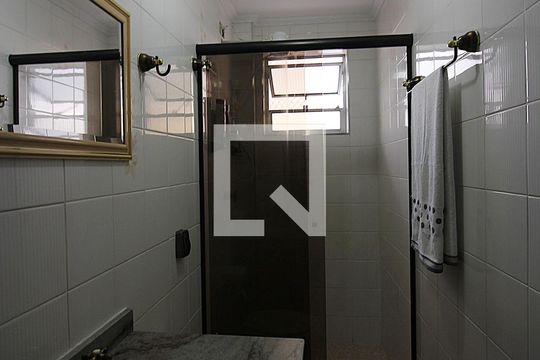 Banheiro Social de apartamento à venda com 2 quartos, 76m² em Vila Euro, São Bernardo do Campo