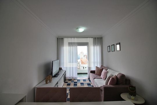 Sala de apartamento à venda com 2 quartos, 76m² em Vila Euro, São Bernardo do Campo