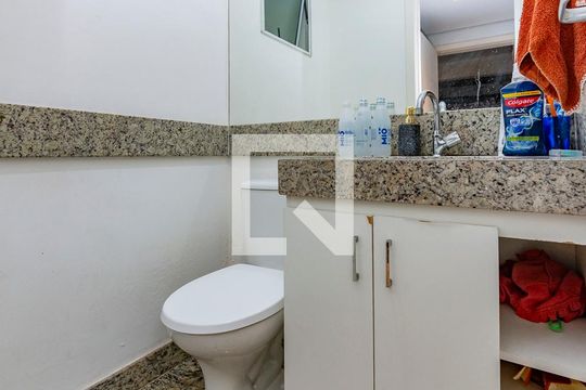 Lavabo de casa de condomínio à venda com 4 quartos, 176m² em Buritis, Belo Horizonte
