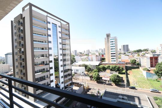 Vista da Sacada de apartamento para alugar com 1 quarto, 40m² em Saraiva, Uberlândia