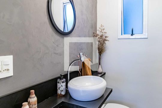 Lavabo de apartamento à venda com 4 quartos, 110m² em Jardim Arpoador, São Paulo