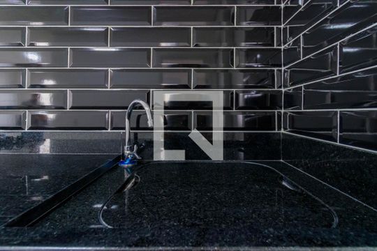 Cozinha de apartamento para alugar com 2 quartos, 36m² em Vila Andrade, São Paulo