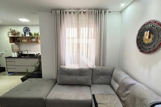 Sala de apartamento à venda com 2 quartos, 140m² em Vila Valparaíso, Santo André