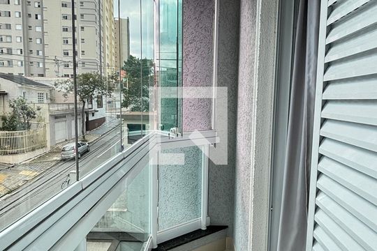 Varanda da Suíte de apartamento à venda com 2 quartos, 140m² em Vila Valparaíso, Santo André