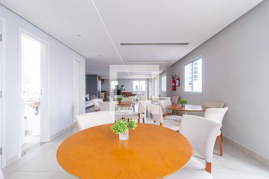 Área comum - Salão de festas de apartamento para alugar com 2 quartos, 42m² em Vila da Oportunidade, Carapicuíba