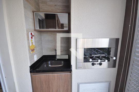 Sacada Gourmet de apartamento para alugar com 2 quartos, 60m² em Vila Gustavo, São Paulo