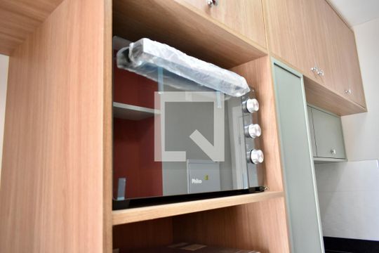 Cozinha de kitnet/studio à venda com 1 quarto, 28m² em Vila Clementino, São Paulo