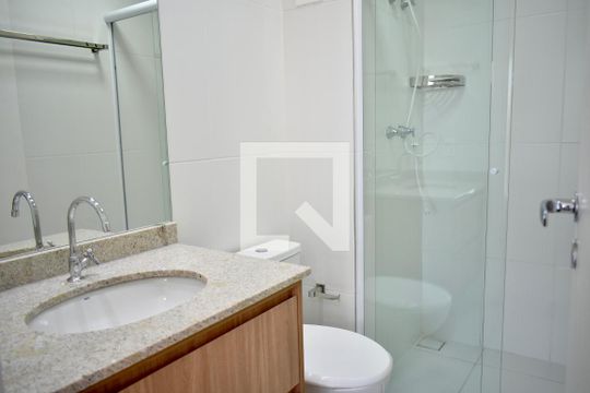 Banheiro de kitnet/studio à venda com 1 quarto, 28m² em Vila Clementino, São Paulo
