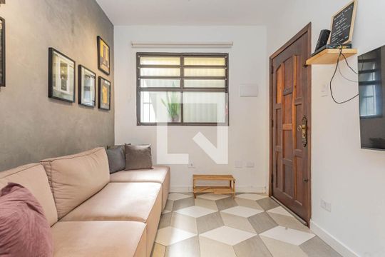 Sala de apartamento à venda com 2 quartos, 59m² em Vila Brasílio Machado, São Paulo