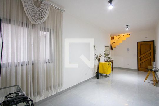 Sala de apartamento à venda com 3 quartos, 150m² em Vila Pires, Santo André