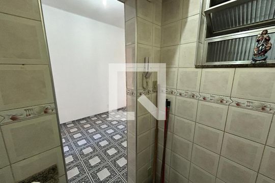 Cozinha de apartamento para alugar com 1 quarto, 40m² em Méier, Rio de Janeiro