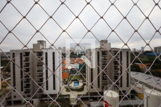 Vista Sala de apartamento à venda com 2 quartos, 35m² em Jardim Promissao, São Paulo