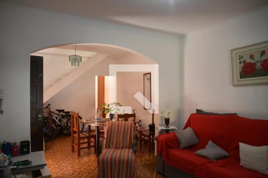 Sala de casa à venda com 3 quartos, 275m² em Vila Valparaíso, Santo André