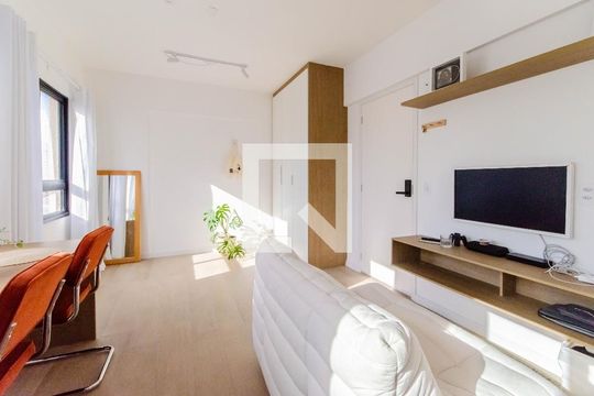 Sala/Quarto de apartamento à venda com 1 quarto, 24m² em Vila Mariana, São Paulo