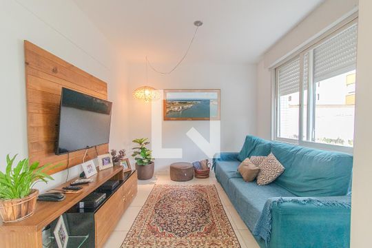 Sala de apartamento à venda com 3 quartos, 102m² em Santa Tereza, Porto Alegre