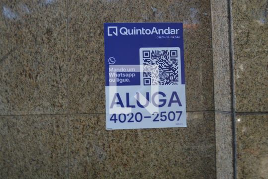 Placa de apartamento para alugar com 2 quartos, 86m² em Vila Clementino, São Paulo