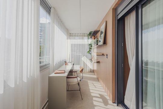 Varanda da Suíte 2 de apartamento à venda com 2 quartos, 185m² em Vila Mariana, São Paulo