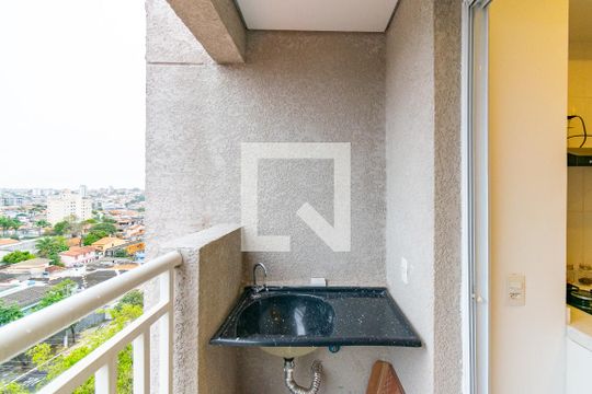 Área de Serviço de apartamento para alugar com 2 quartos, 37m² em Vila Santa Catarina, São Paulo