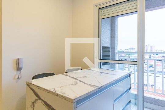 Cozinha de apartamento para alugar com 2 quartos, 37m² em Vila Santa Catarina, São Paulo