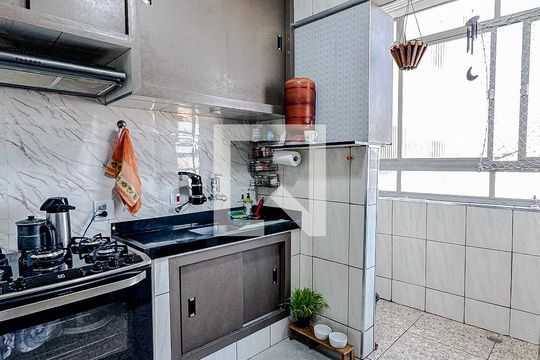 Cozinha de apartamento à venda com 2 quartos, 62m² em Brás, São Paulo
