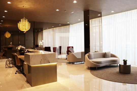Área comum - Hall de entrada de kitnet/studio para alugar com 1 quarto, 26m² em Planalto Paulista, São Paulo