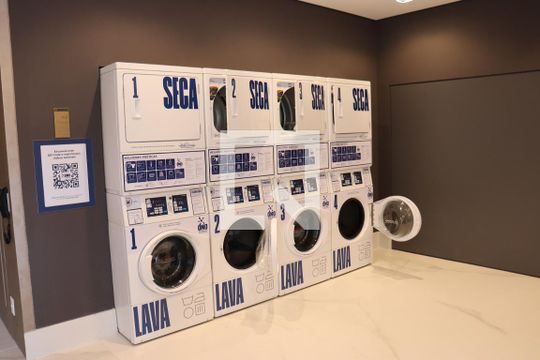 Área comum - Lavanderia de kitnet/studio para alugar com 1 quarto, 26m² em Planalto Paulista, São Paulo