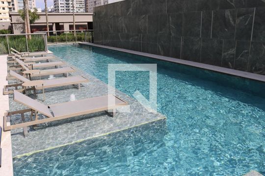 Área comum - Piscina de kitnet/studio para alugar com 1 quarto, 26m² em Planalto Paulista, São Paulo