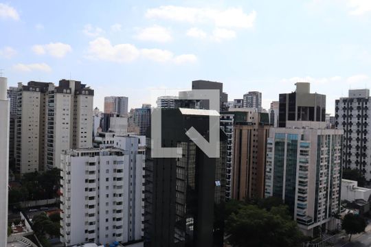 Vista da Sacada de kitnet/studio para alugar com 1 quarto, 26m² em Planalto Paulista, São Paulo