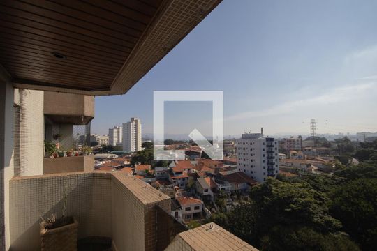Varanda Sala de apartamento à venda com 3 quartos, 220m² em Parque Novo Mundo, São Paulo