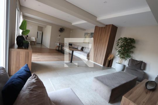 Área comum - Salão de festas de apartamento para alugar com 1 quarto, 41m² em Vila Ema, São Paulo