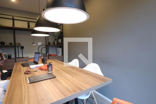 Área comum - Home Office de apartamento para alugar com 1 quarto, 41m² em Vila Ema, São Paulo