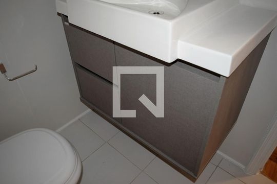 Banheiro da Suíte de apartamento à venda com 3 quartos, 115m² em Pinheiros, São Paulo