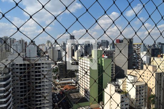 Vista da Sala de apartamento à venda com 3 quartos, 115m² em Pinheiros, São Paulo