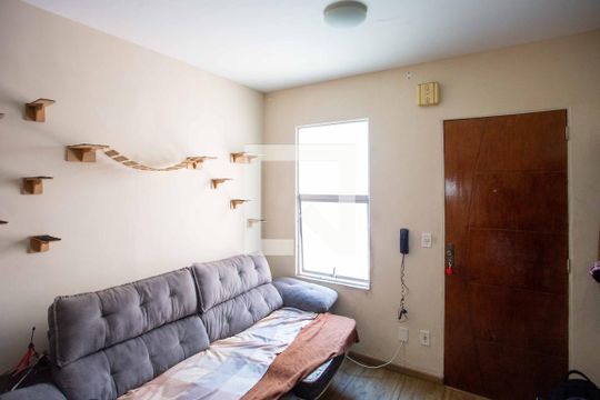 Sala de apartamento à venda com 2 quartos, 48m² em Conceição, Diadema