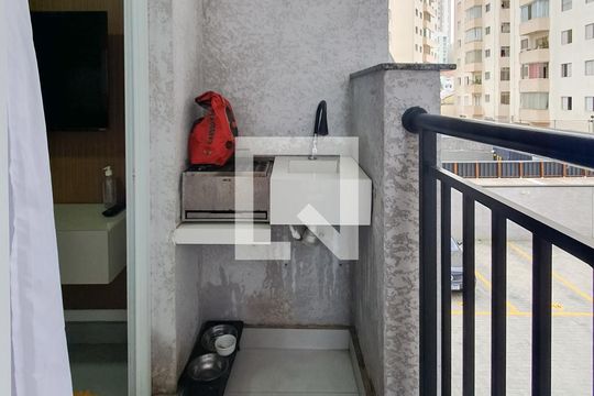 Varanda da Sala de apartamento para alugar com 2 quartos, 48m² em Vila Joao Basso, São Bernardo do Campo