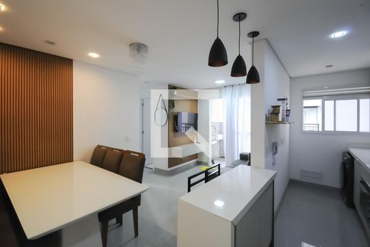 Sala de apartamento para alugar com 2 quartos, 48m² em Vila Joao Basso, São Bernardo do Campo