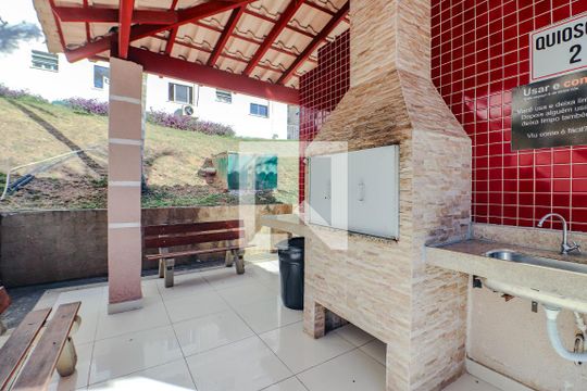 Área comum - Churrasqueira de apartamento à venda com 2 quartos, 54m² em Morro Santana, Porto Alegre