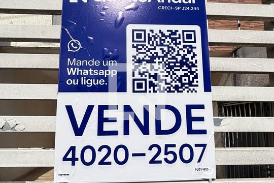 Placa de apartamento à venda com 2 quartos, 88m² em Vila Progresso, Santo André
